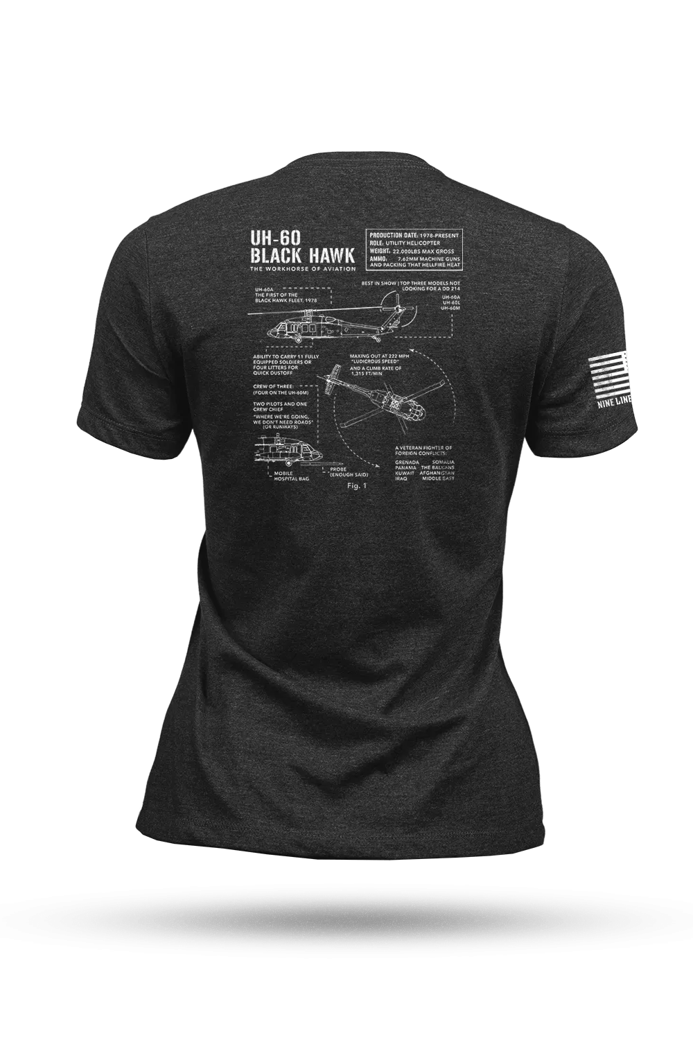 T-shirt pour femmes - 2-224th Aviation Family