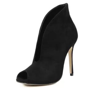 Chaussures Femme 2019 Talons Hauts Bout Pointu Stiletto Mode Bottes Martin Hiver Automne Bottes Sexy Cheville Chaussures Mariée Robe de Mariée Fashion Nova