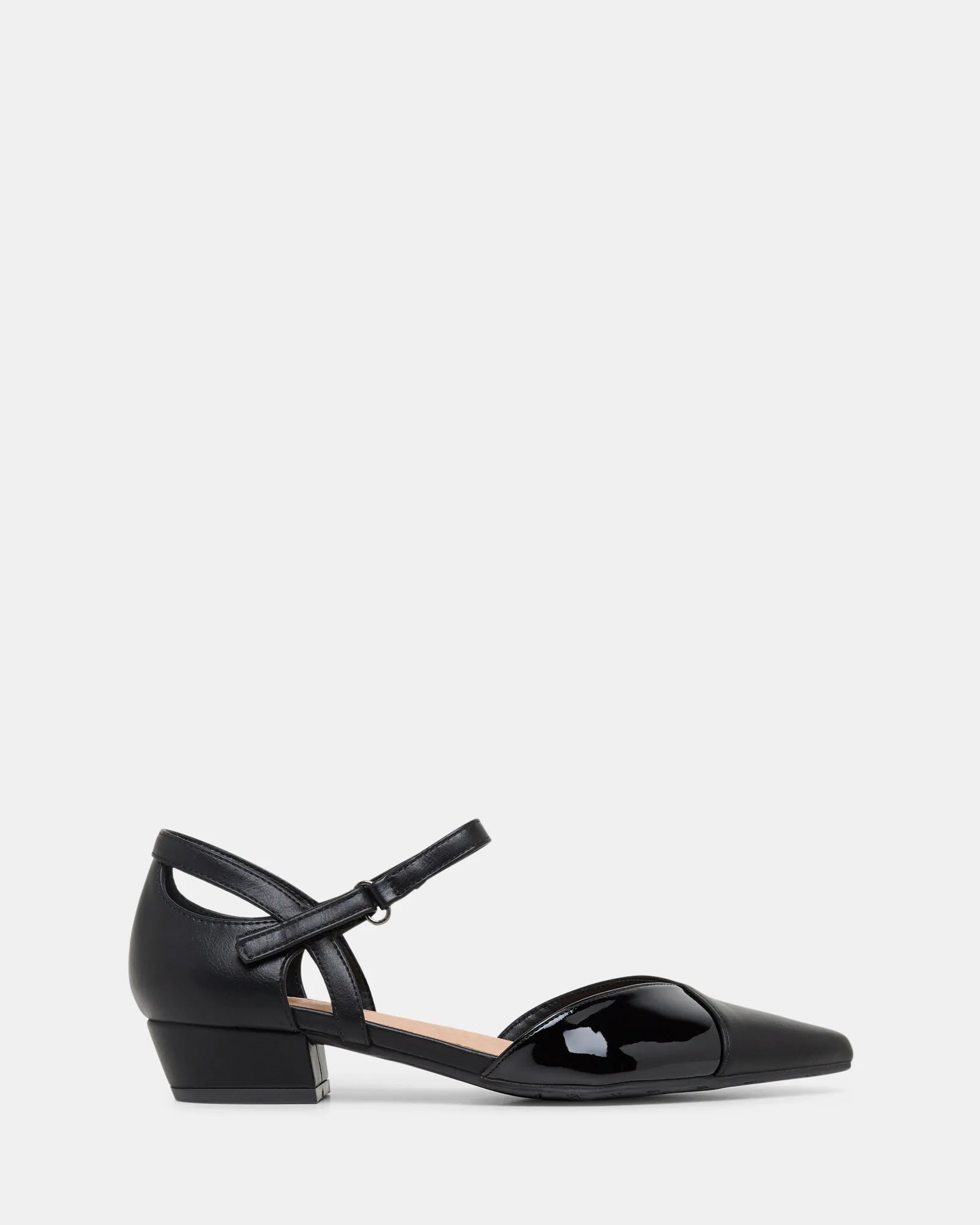 Abbey Black/Noir Verni