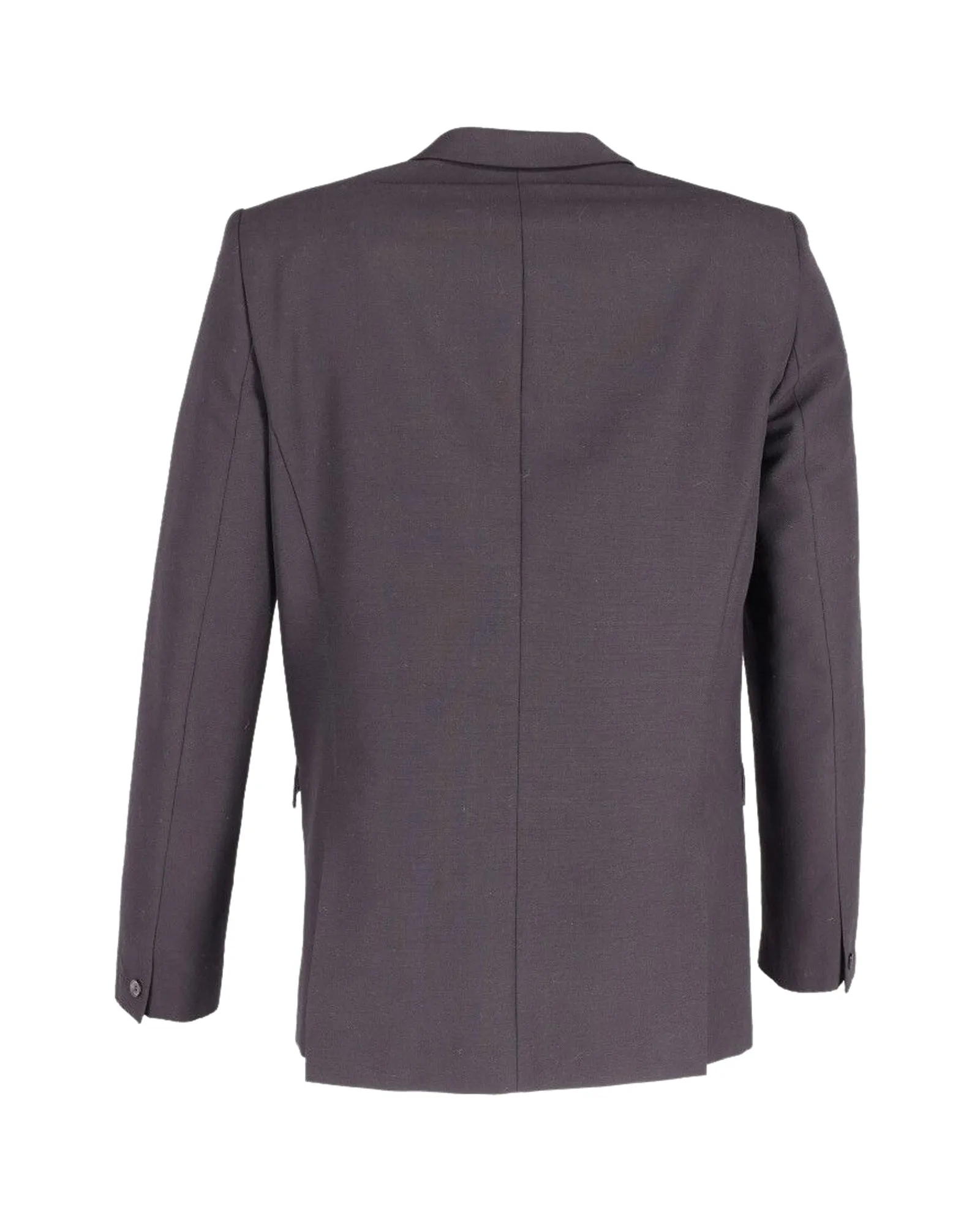 Veste de smoking ouverte Acne Studio en laine noire