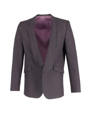 Veste de smoking ouverte Acne Studio en laine noire