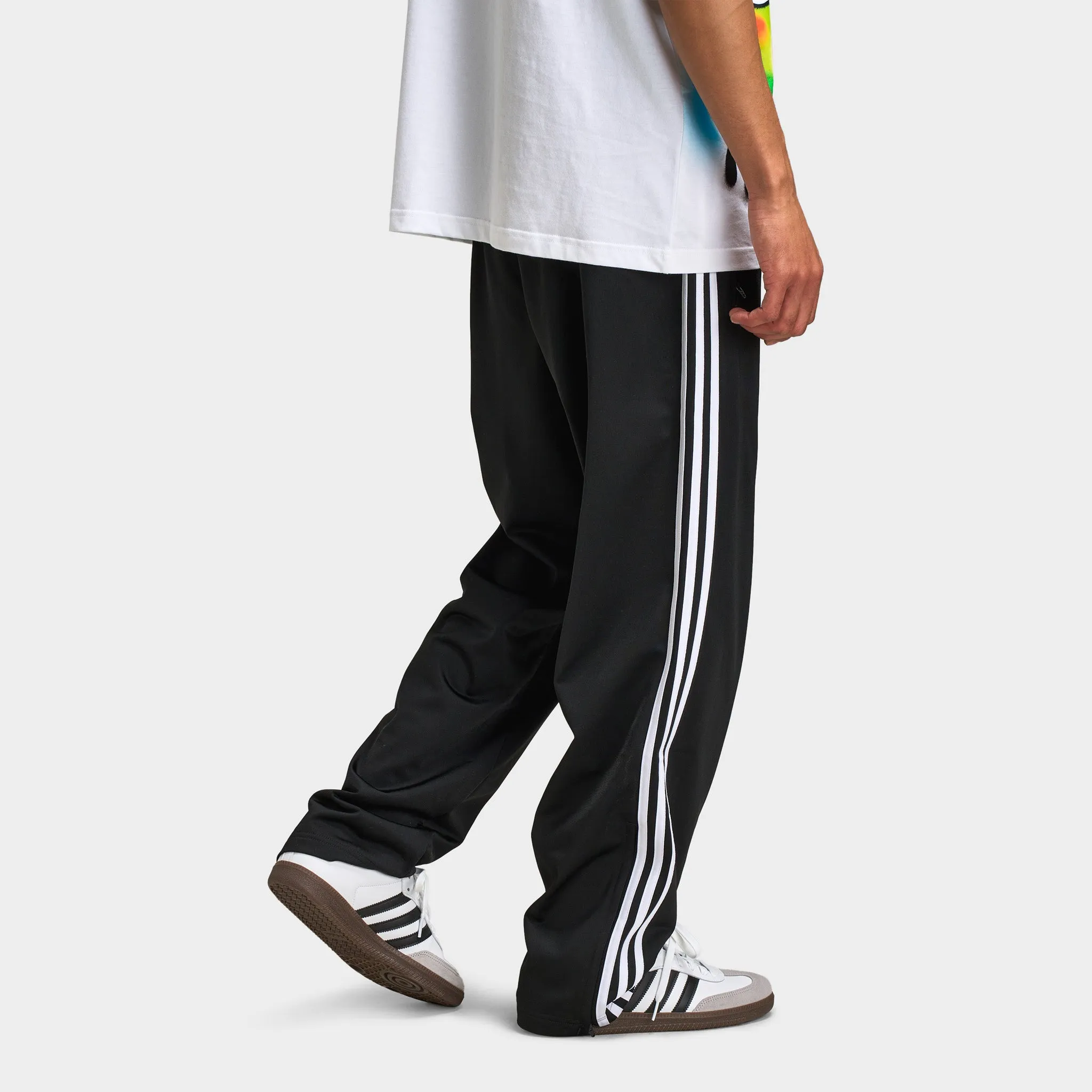 Adidas Pantalon de survêtement Firebird Noir / Blanc