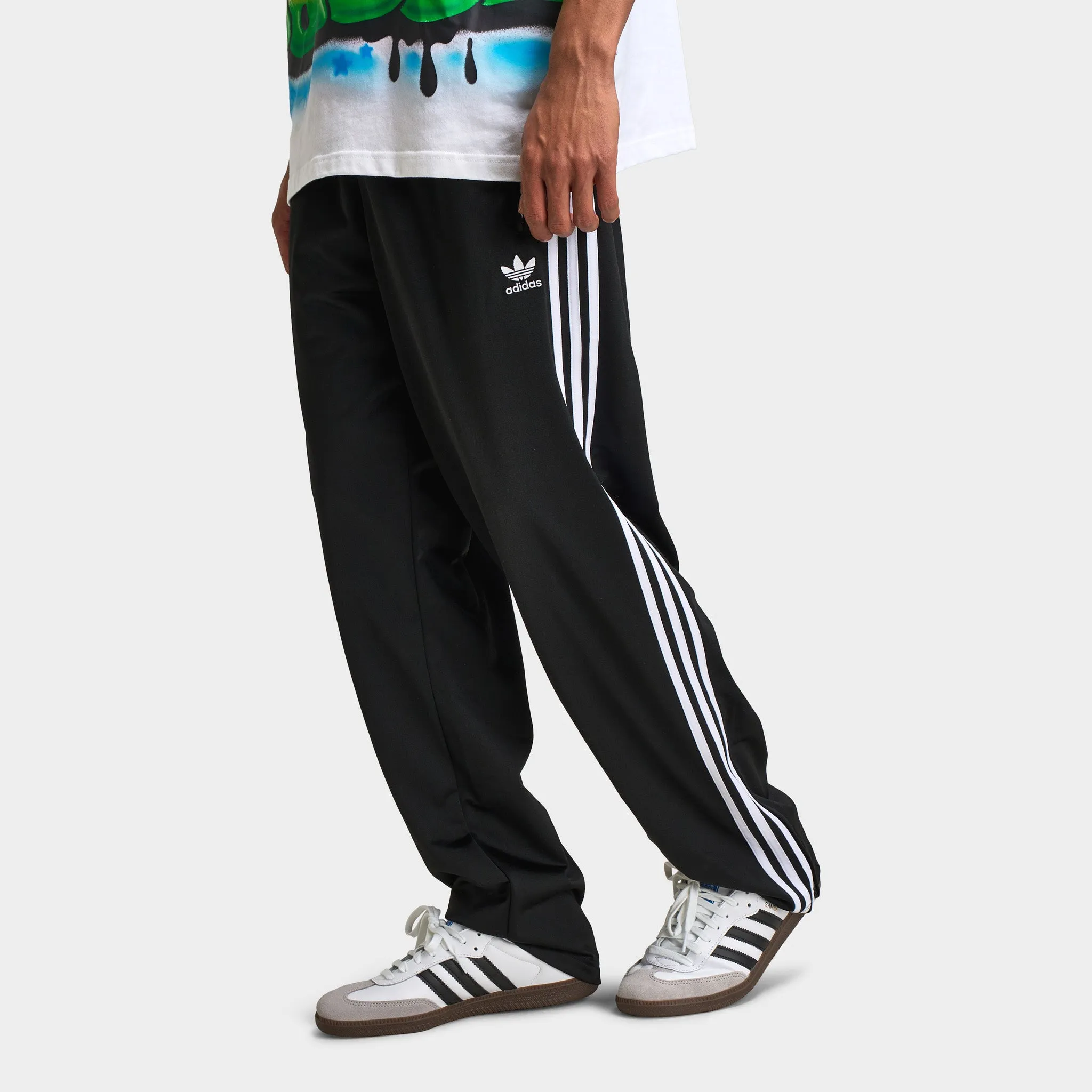Adidas Pantalon de survêtement Firebird Noir / Blanc