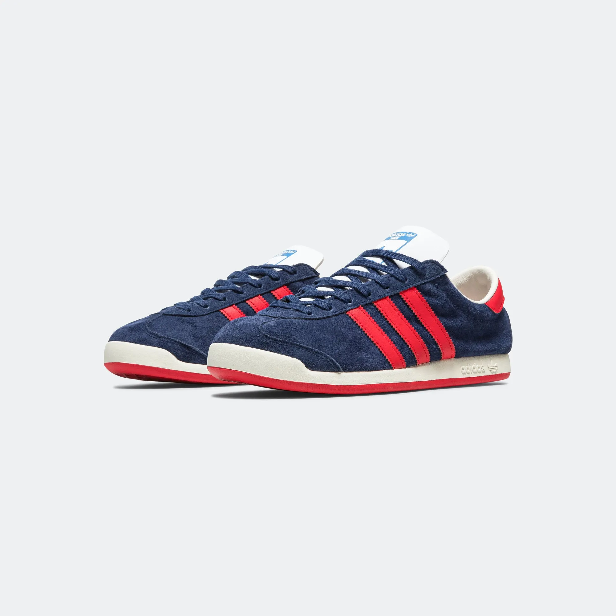Adidas Vêtements Java - Ciel Nocturne/Rouge Vif-Chaussures Blanches