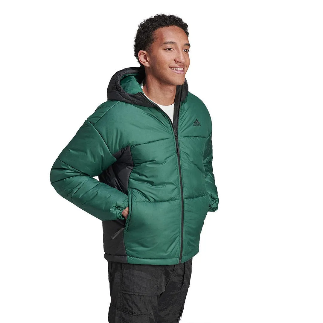 adidas - Veste à capuche matelassée pour homme à 3 bandes (HY3952)
