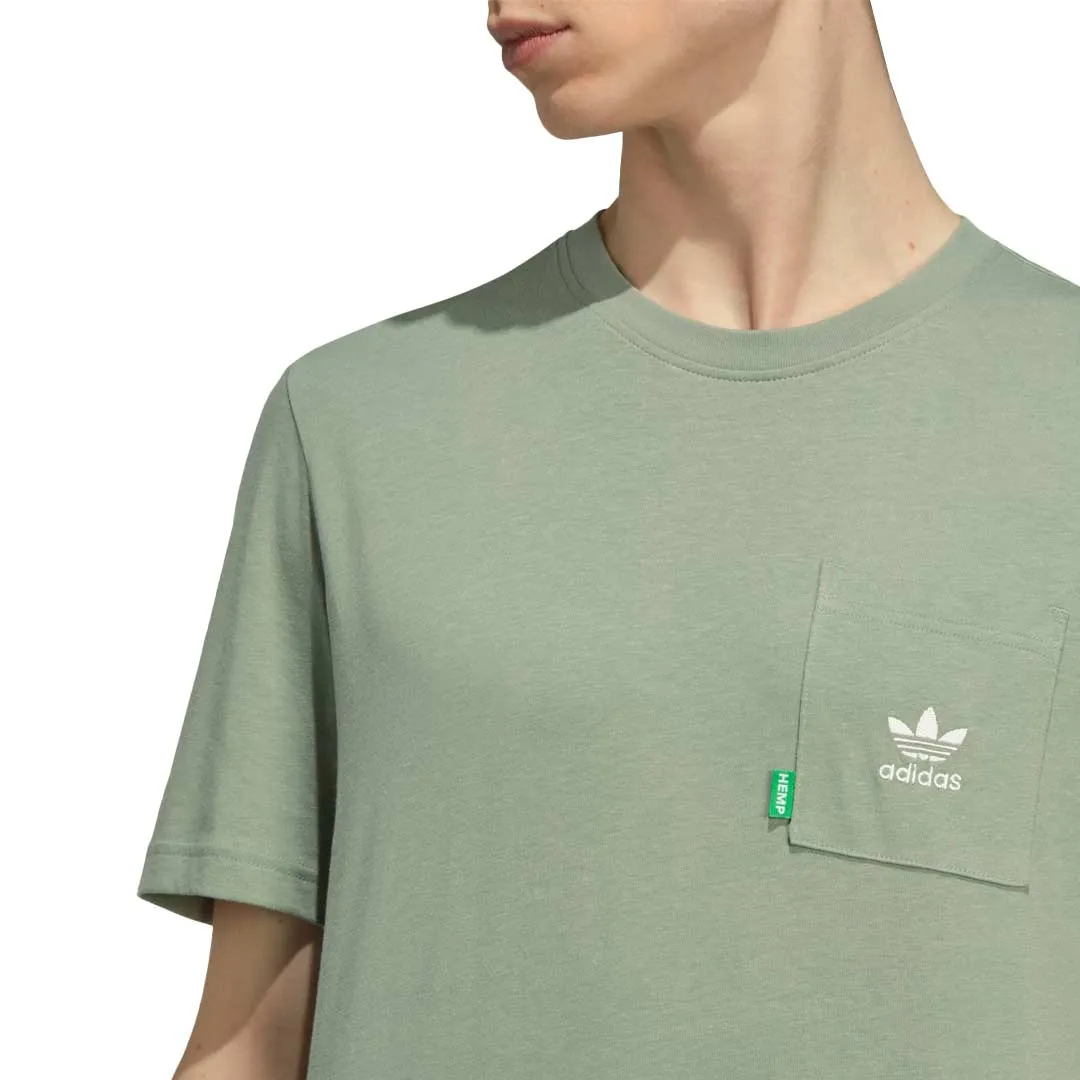 adidas - T-shirt Essentials  pour Homme Fabriqué en Chanvre (HR2955)