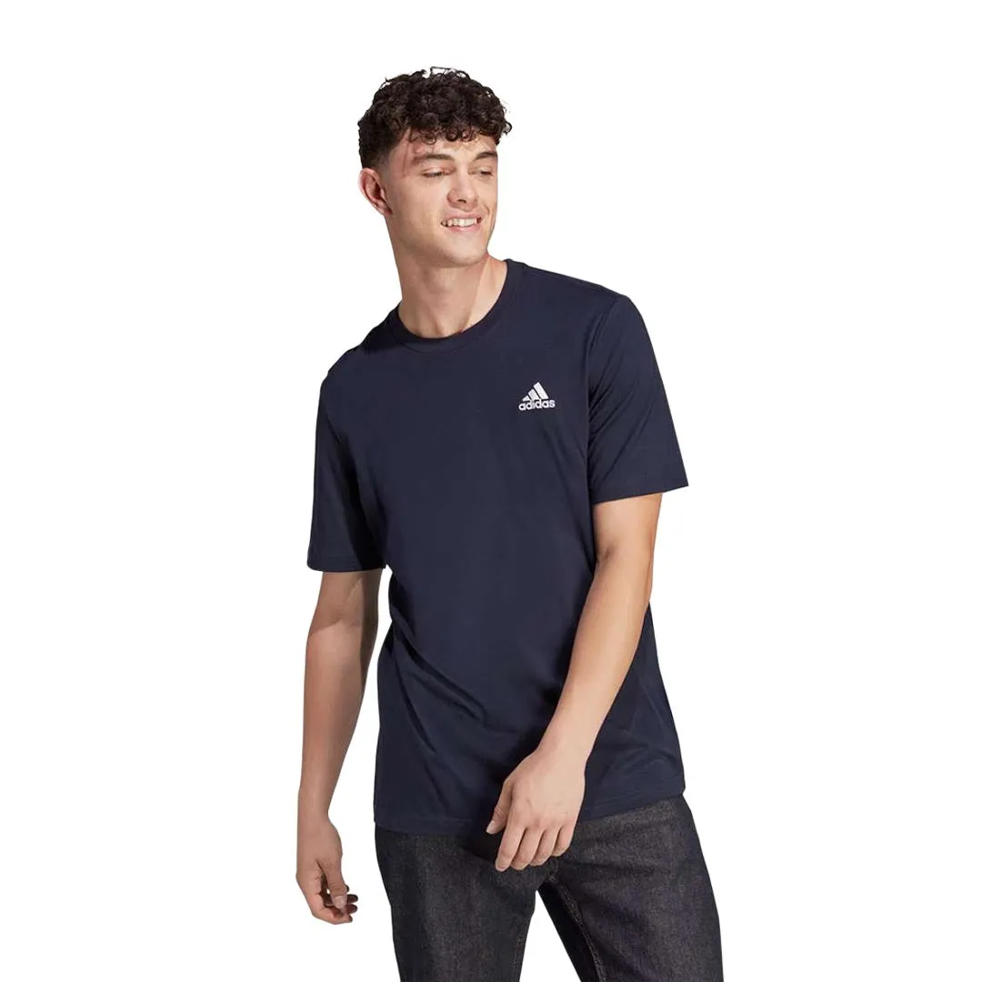 adidas - T-shirt Essentials pour Homme à Petit Logo en Jersey (HY3404)
