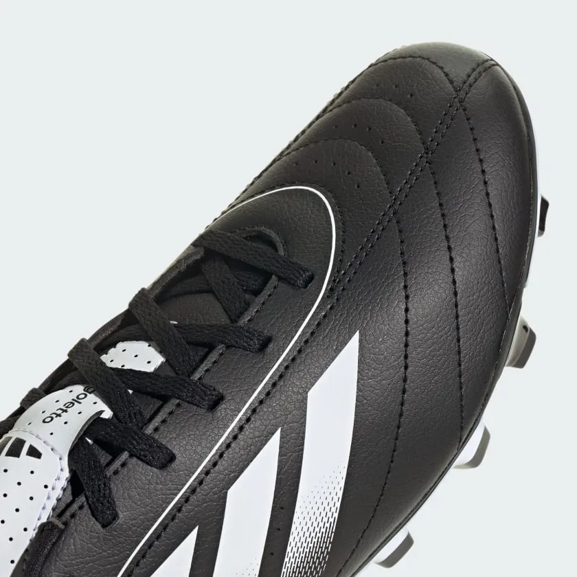 CHAUSSURES DE FOOTBALL ADIDAS GOLETTO IX NOIR/BLANC POUR HOMME