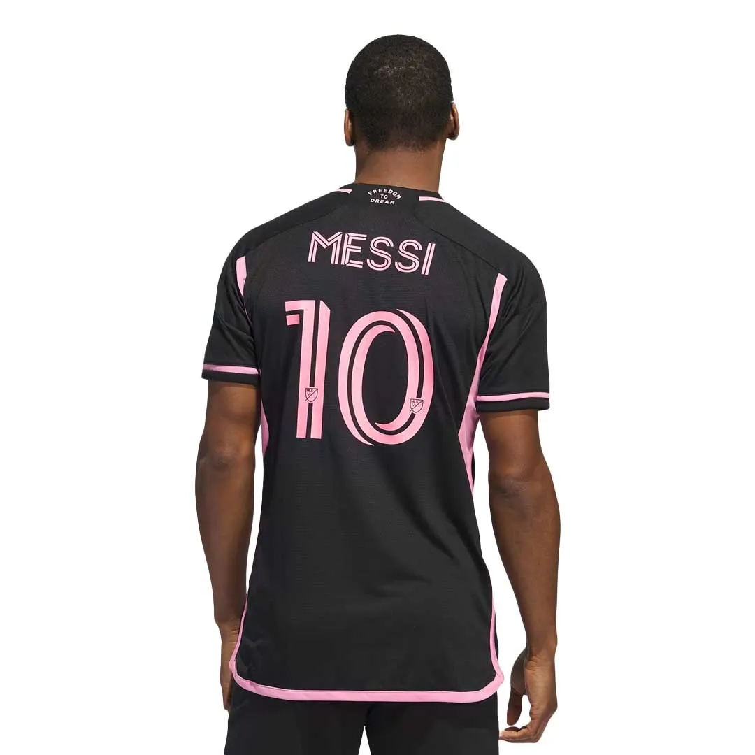 adidas - Maillot extérieur Inter Miami CF 23/24 Messi pour homme (JE9745)