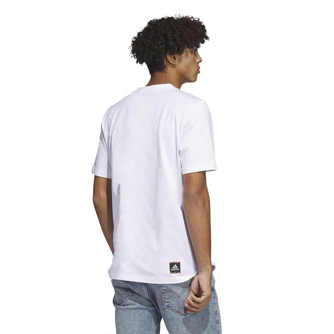 adidas - T-shirt graphique avec logo Power pour homme (H54656)