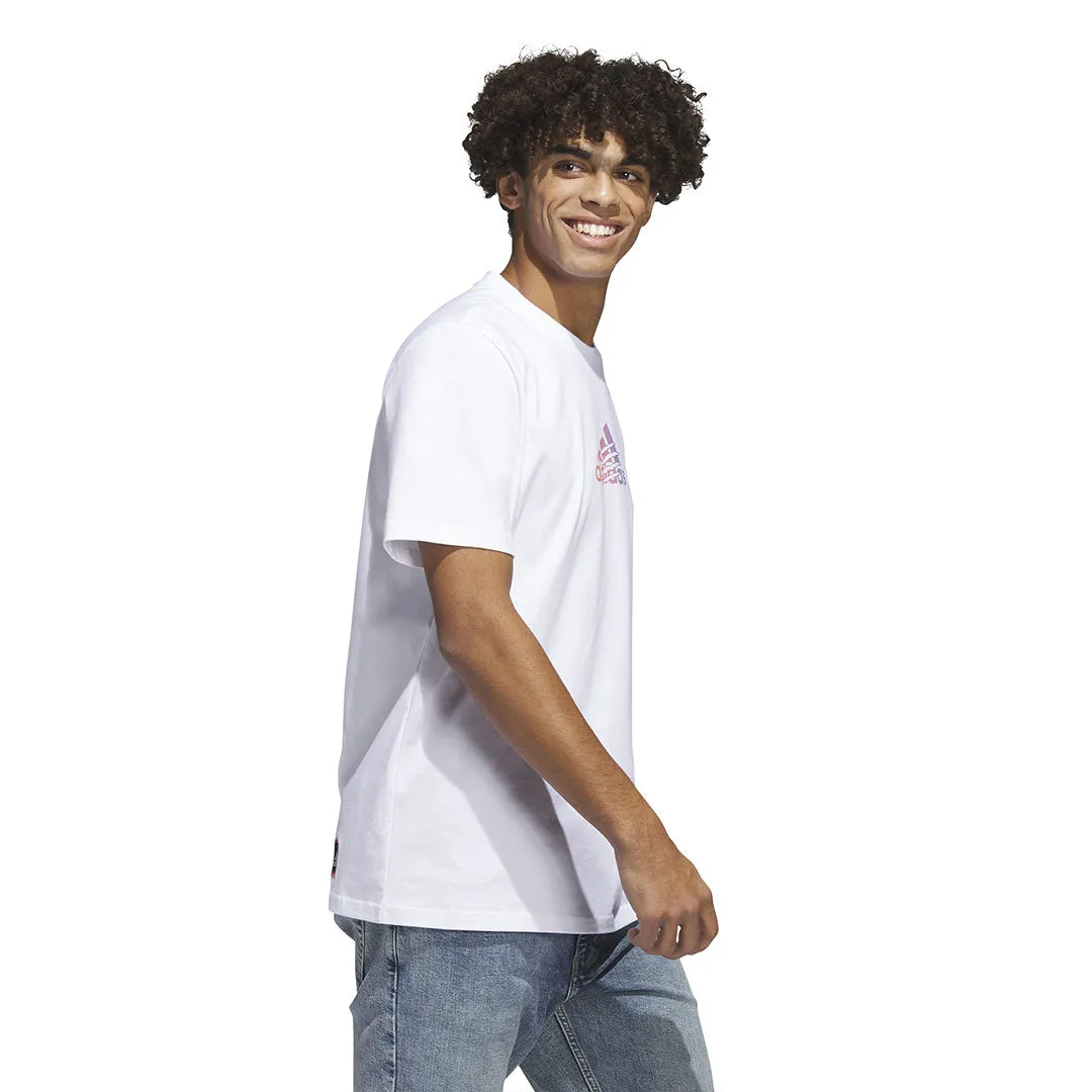 adidas - T-shirt graphique avec logo Power pour homme (H54656)