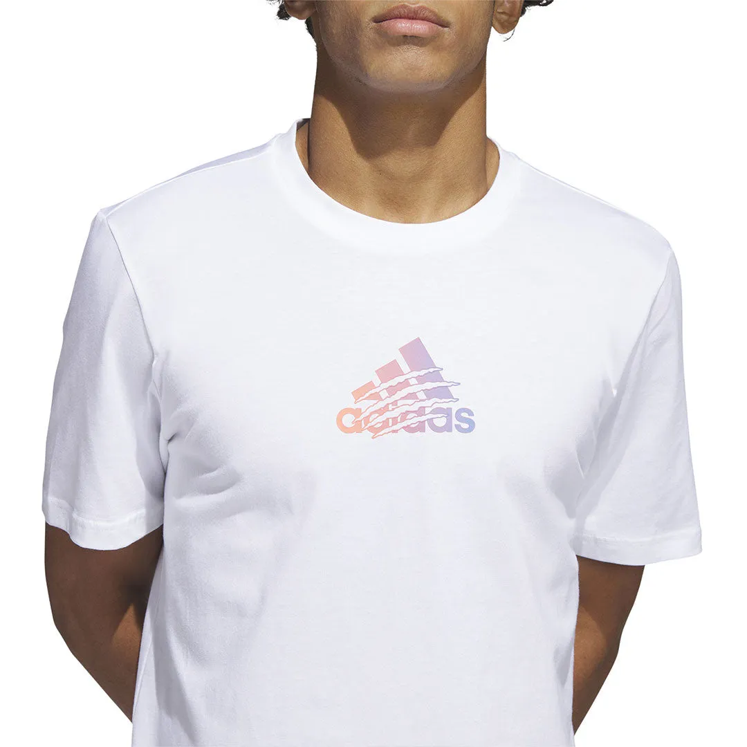 adidas - T-shirt graphique avec logo Power pour homme (H54656)