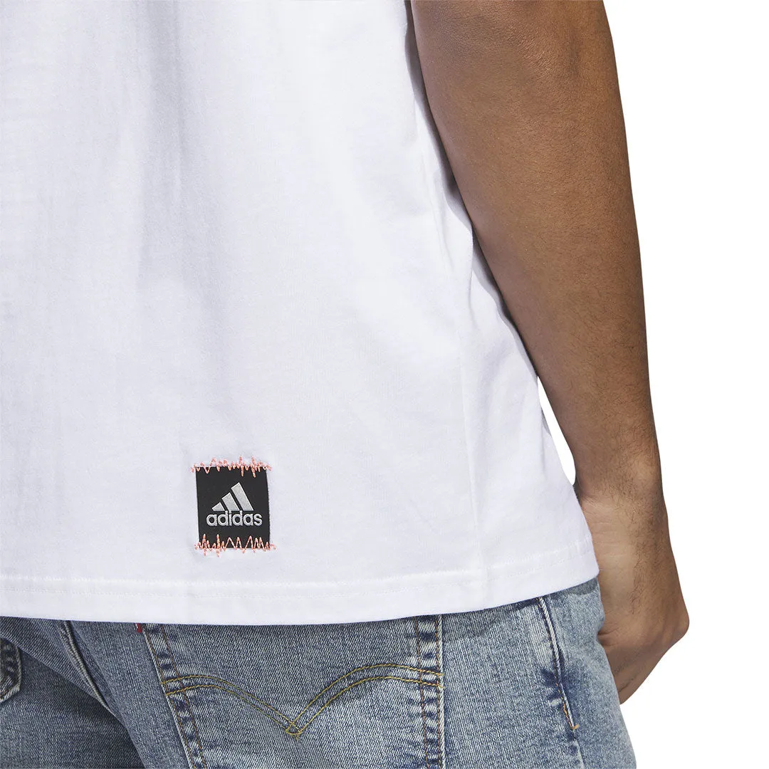 adidas - T-shirt graphique avec logo Power pour homme (H54656)