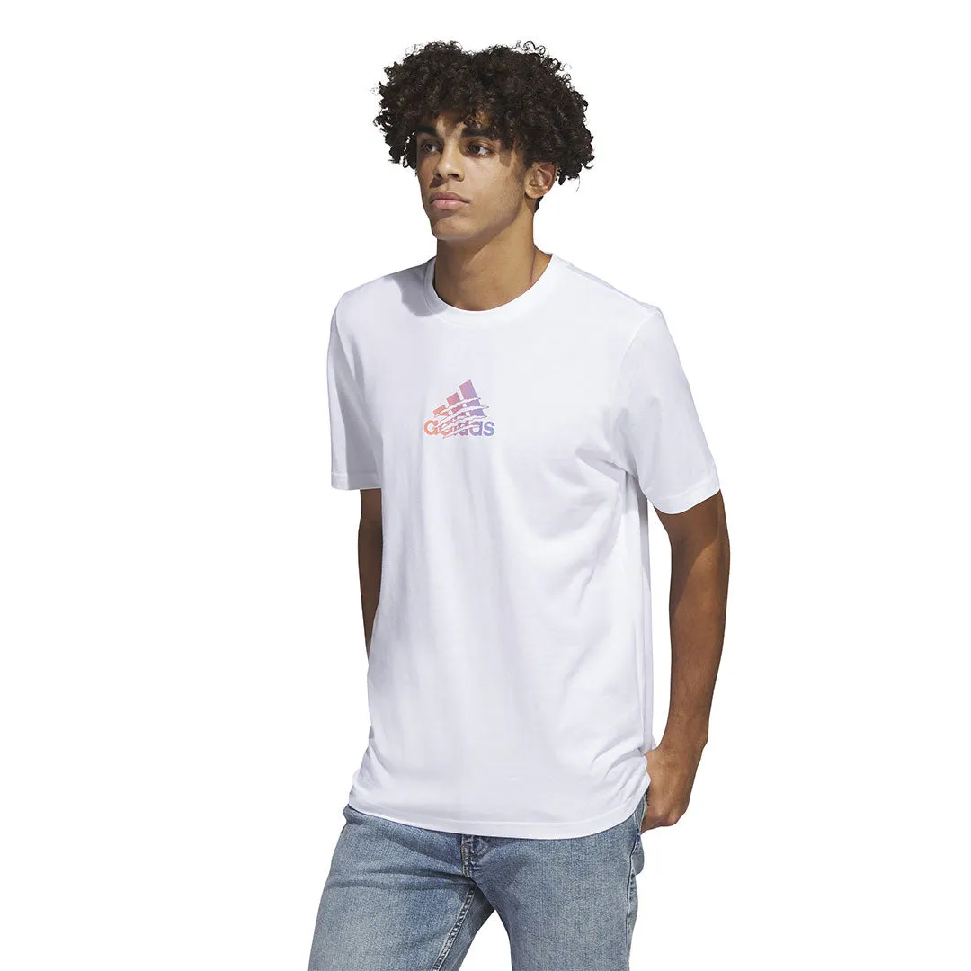 adidas - T-shirt graphique avec logo Power pour homme (H54656)