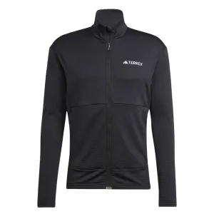 adidas - Veste polaire à zip complet pour hommes Terrex Multi (HS9534)
