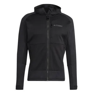 adidas - Veste à capuche Terrex Tech Flooce pour homme (HU1845)