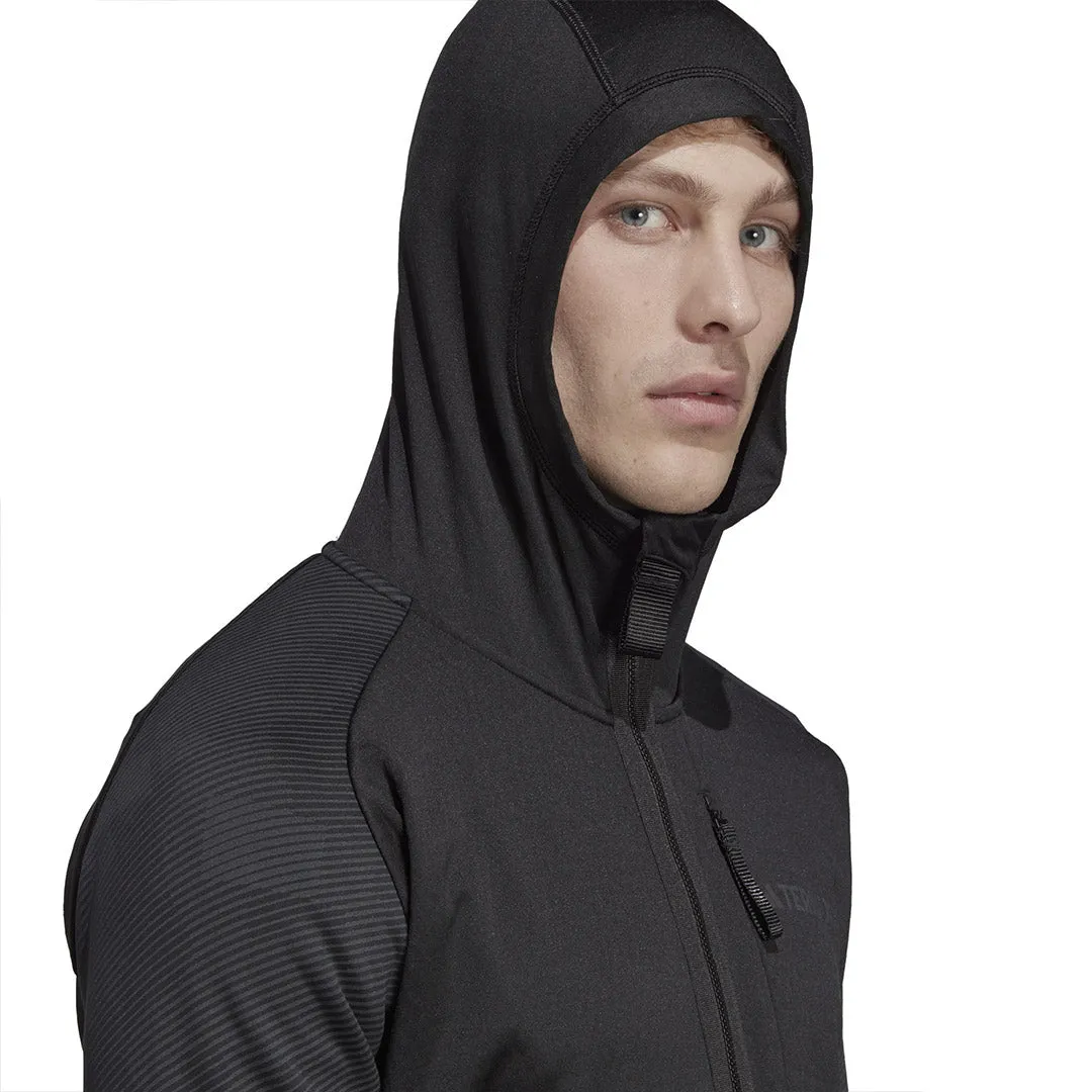 adidas - Veste à capuche Terrex Tech Flooce pour homme (HU1845)