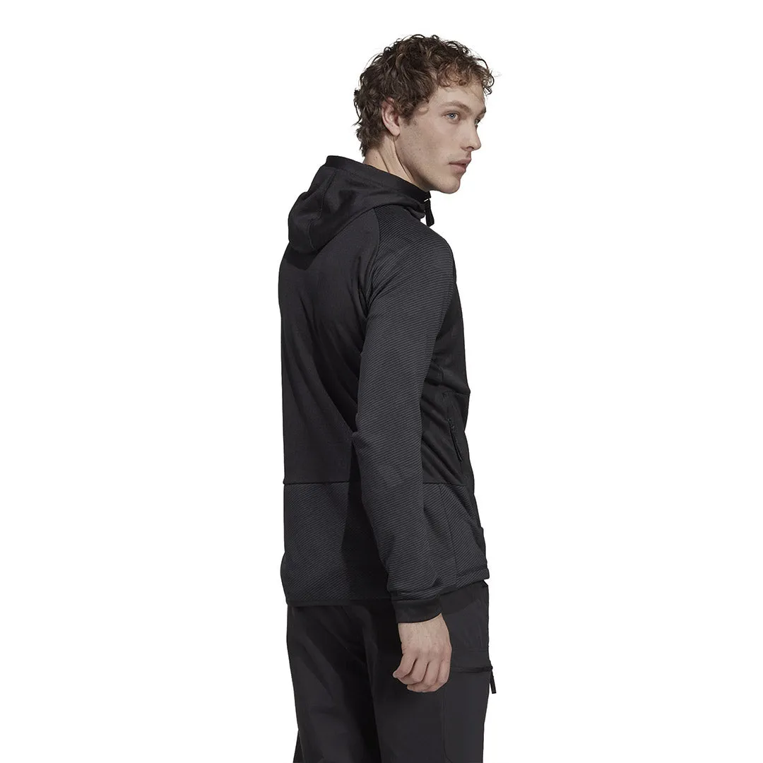 adidas - Veste à capuche Terrex Tech Flooce pour homme (HU1845)