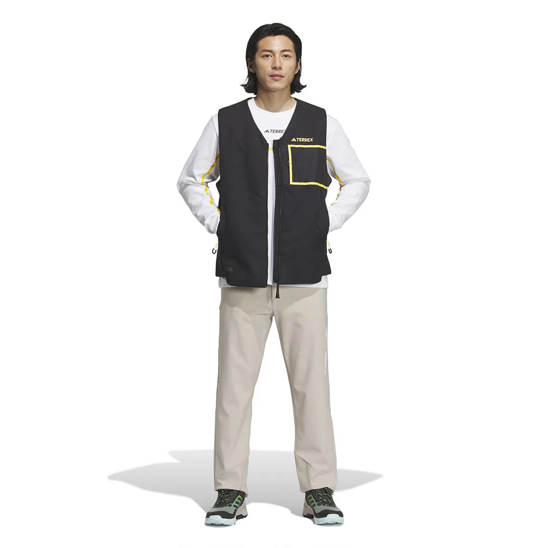 adidas - Veste matelassée pour homme Terrex x National Geographic doublée en polaire (IL8992)