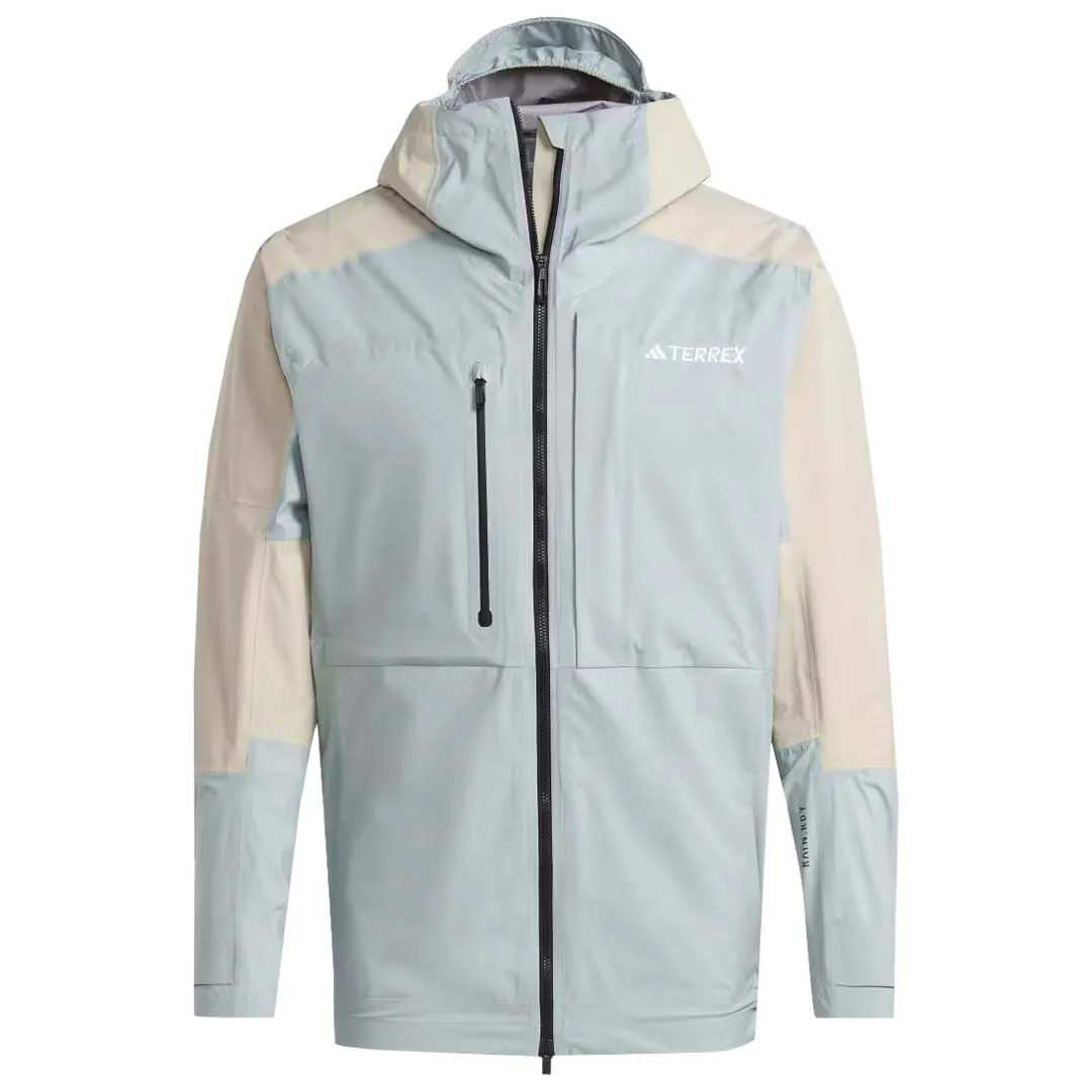 adidas - Veste de randonnée RAIN.RDY pour hommes Terrex Xploric (IB4254)