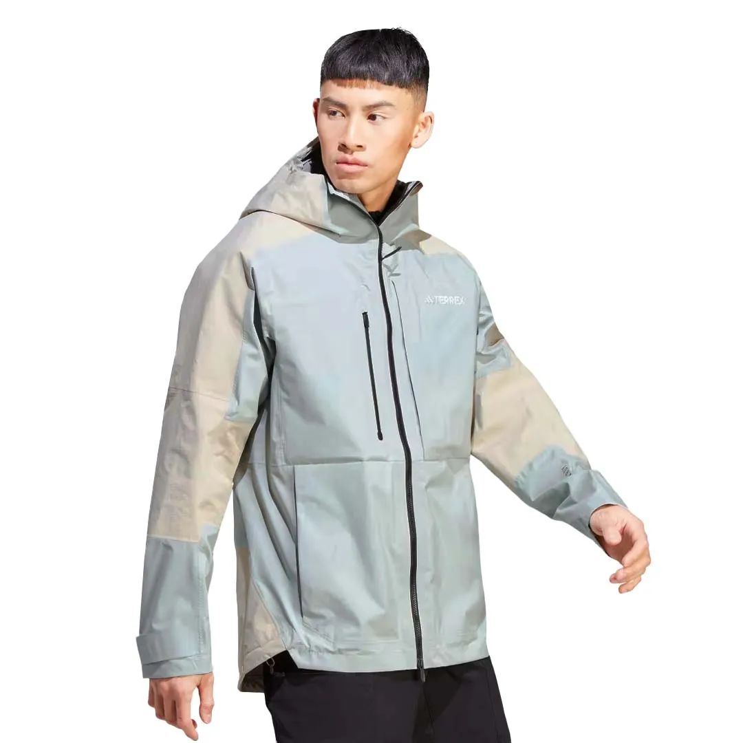 adidas - Veste de randonnée RAIN.RDY pour hommes Terrex Xploric (IB4254)