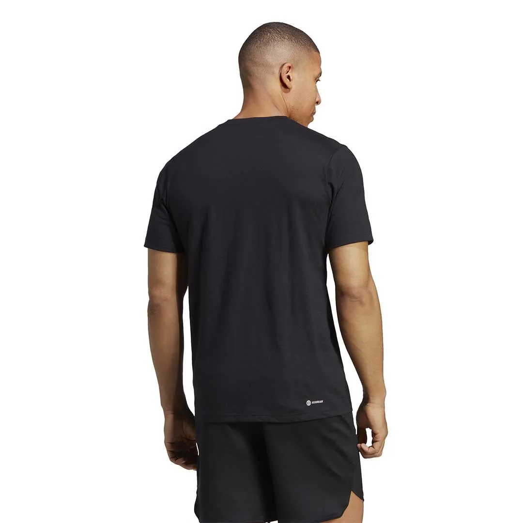 adidas - T-shirt à logo Feelready Essentials pour homme (IB8273)