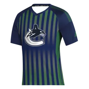 adidas - T-shirt de football pour hommes Vancouver Canucks (IP8098)