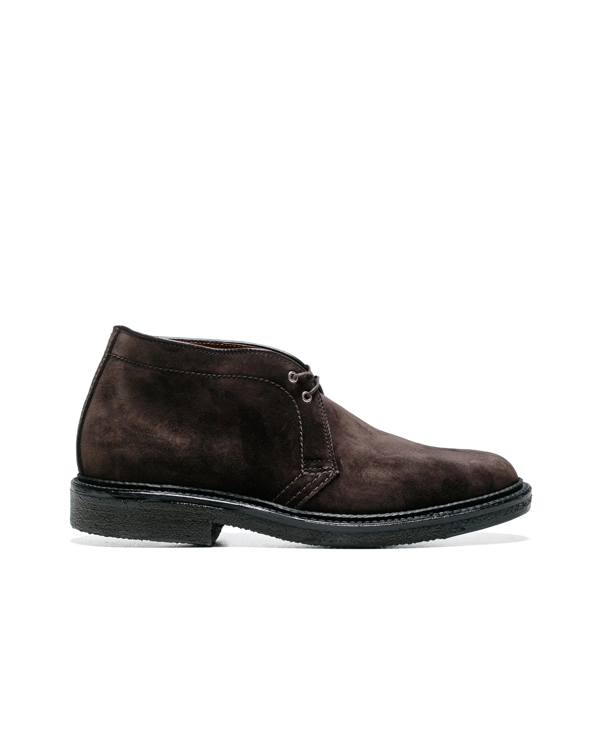 Alden Chukka en Suédine Chocolat Noir avec Semelle Crêpe G1701