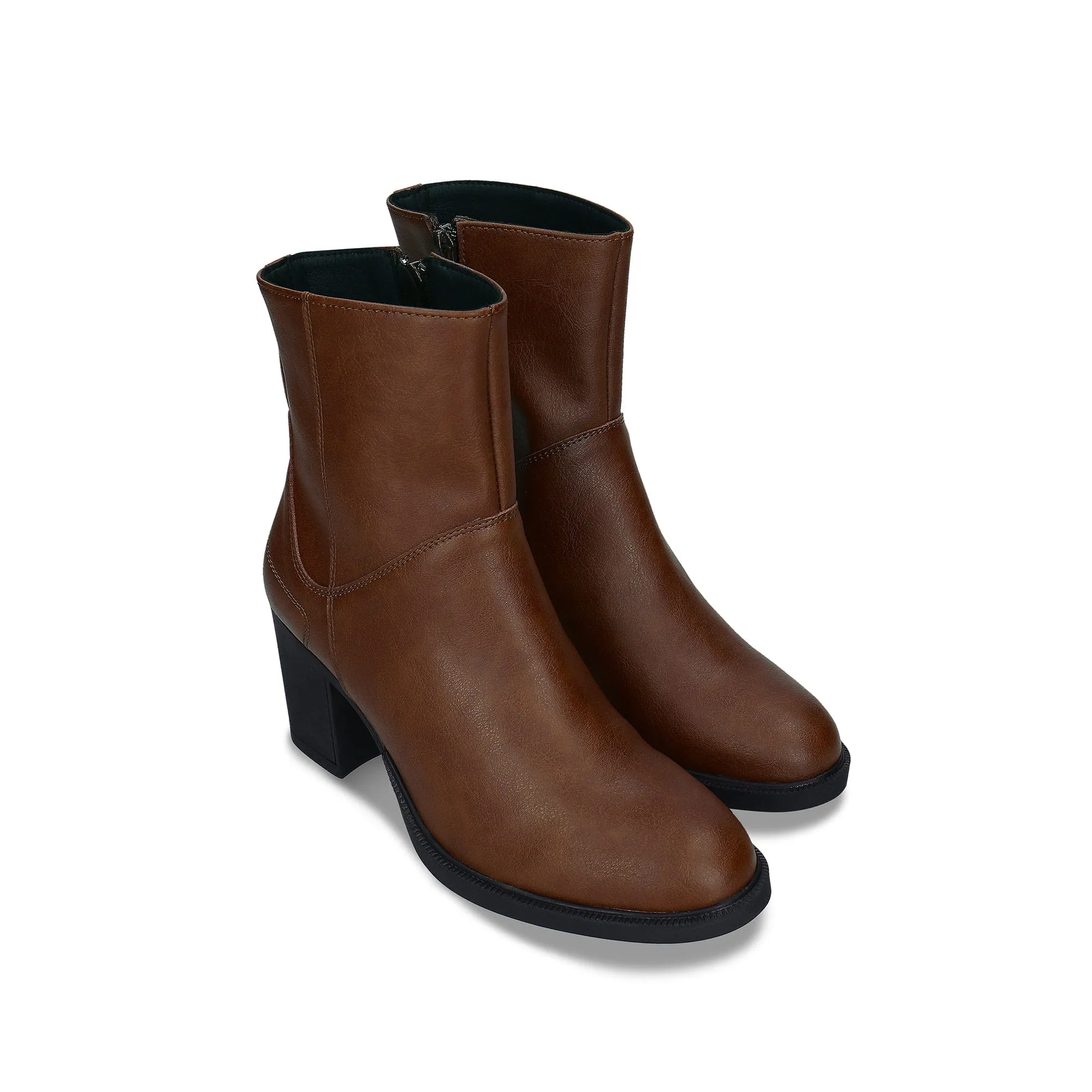 Bottes vegan pour femmes Alicia | Marron