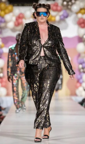 Costume Pailleté Any Old Iron pour Fancy Fucker