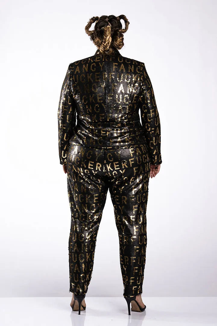 Costume Pailleté Any Old Iron pour Fancy Fucker