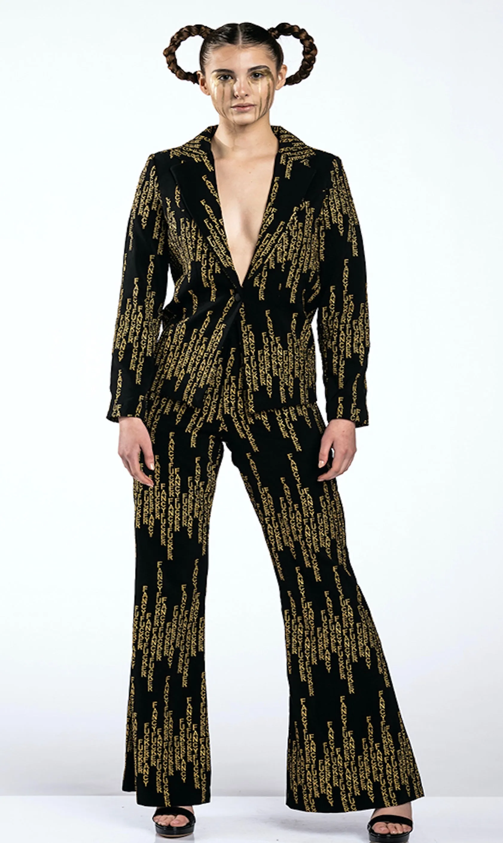Costume Matrix Fantaisie en Ferraille pour Personne Chic
