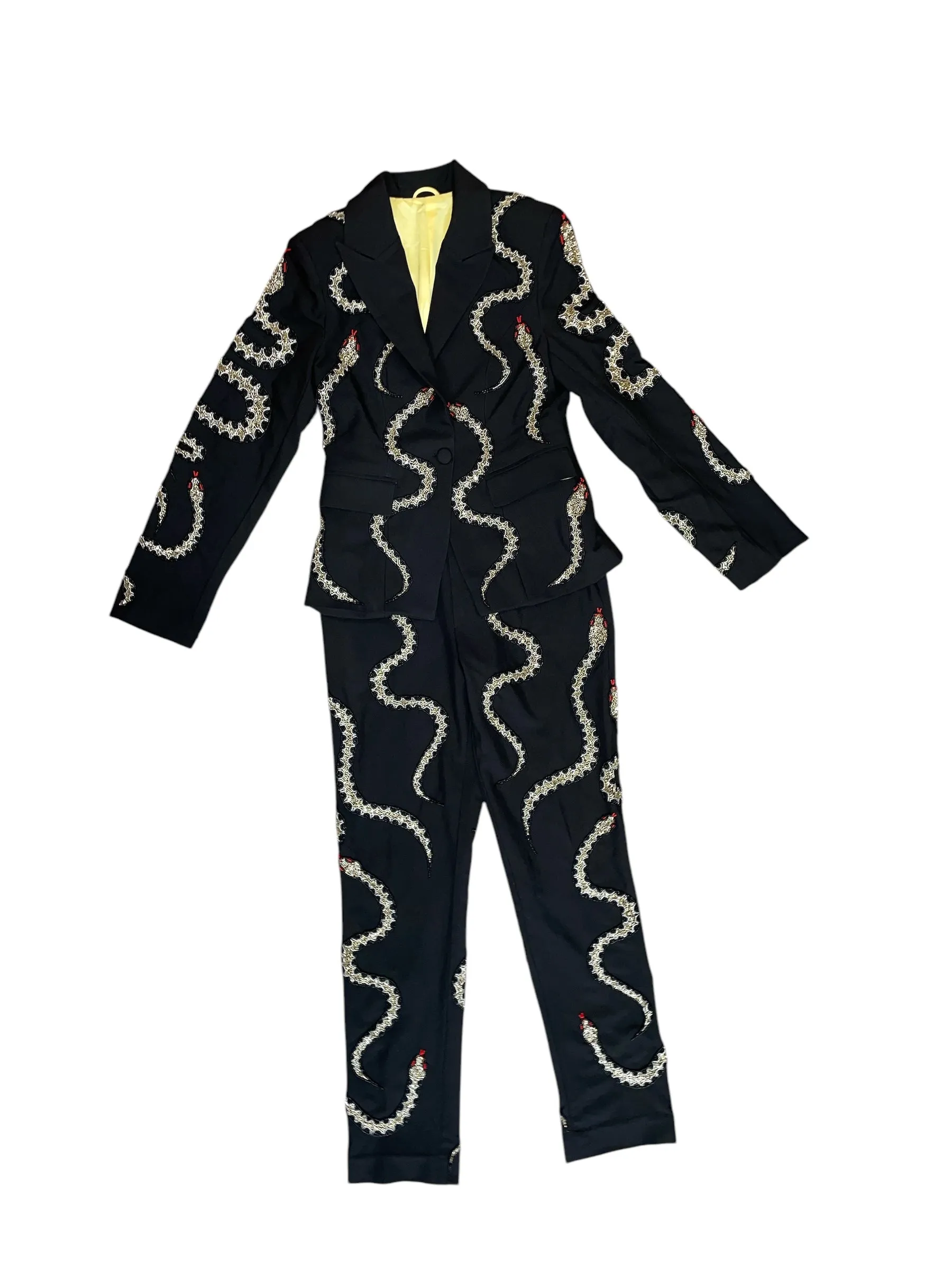Costume Spectaculaire en Ferraille de Serpent