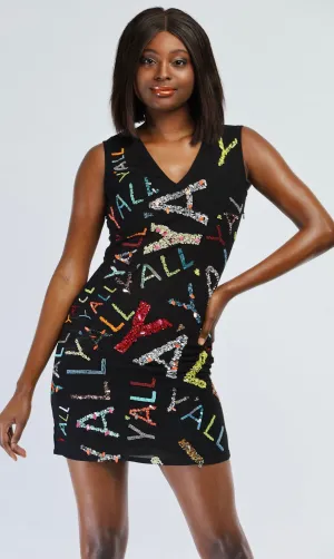 Robe courte Any Old Iron Y'all