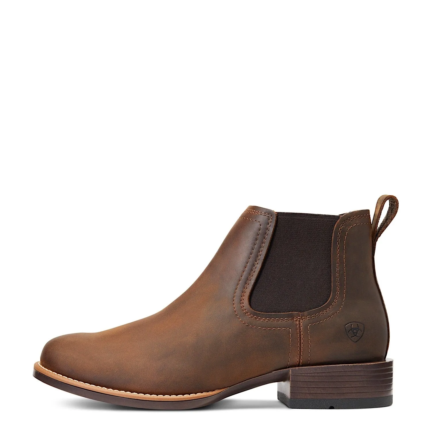Chaussures Ariat Booker Ultra à bout rond délavé marron pour hommes