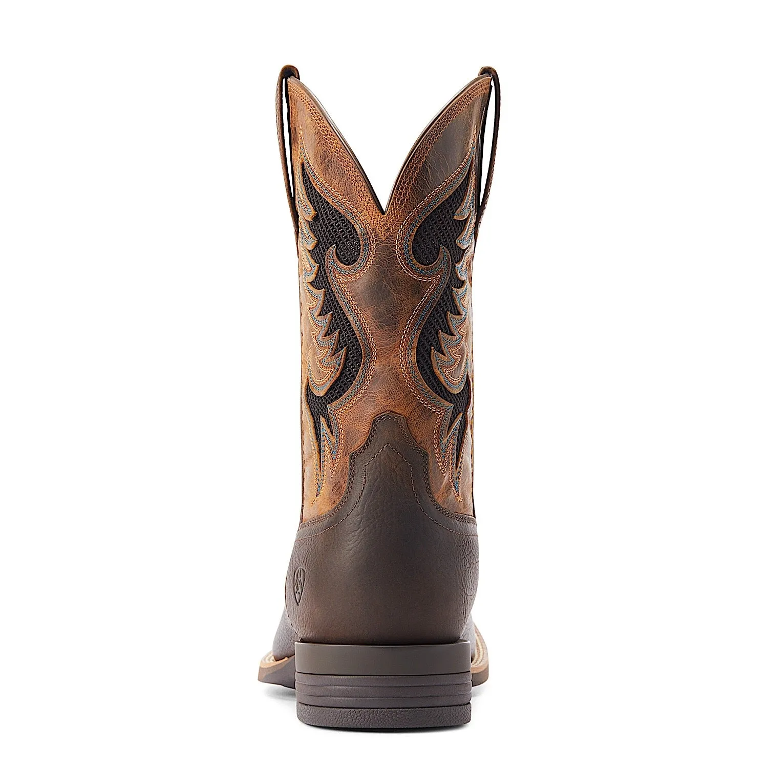 Bottes Cowpuncher VentTEK pour Hommes Ariat - Marron Foncé/Moutarde Dorée Chaussures Ariat