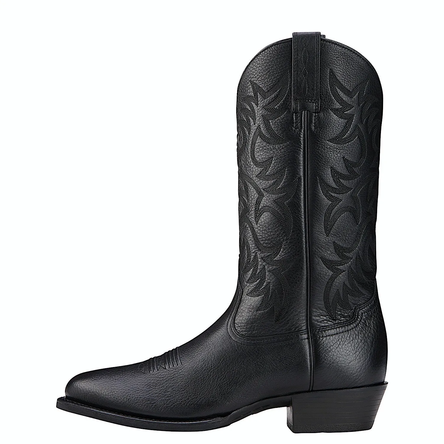 Ariat Heritage Western R-Toe pour Homme - Chaussures Ariat Noires