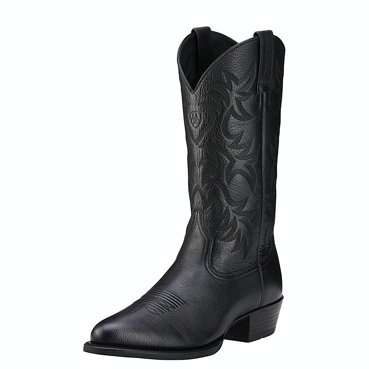 Ariat Heritage Western R-Toe pour Homme - Chaussures Ariat Noires