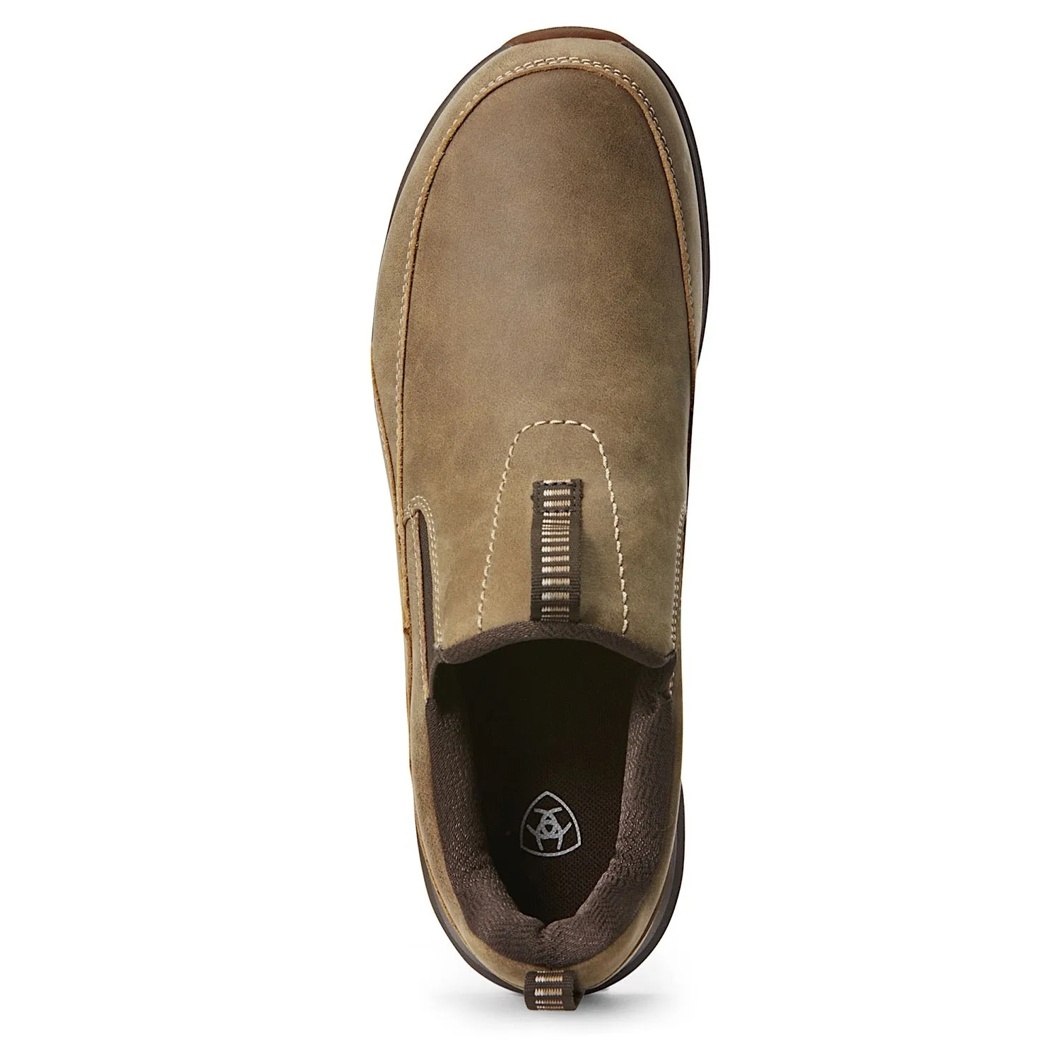 Ariat Chaussures Hommes Spitfire Slip-On Marron Bomber