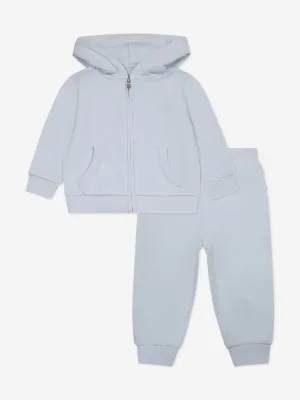Survêtement avec logo pour bébé garçon en bleu