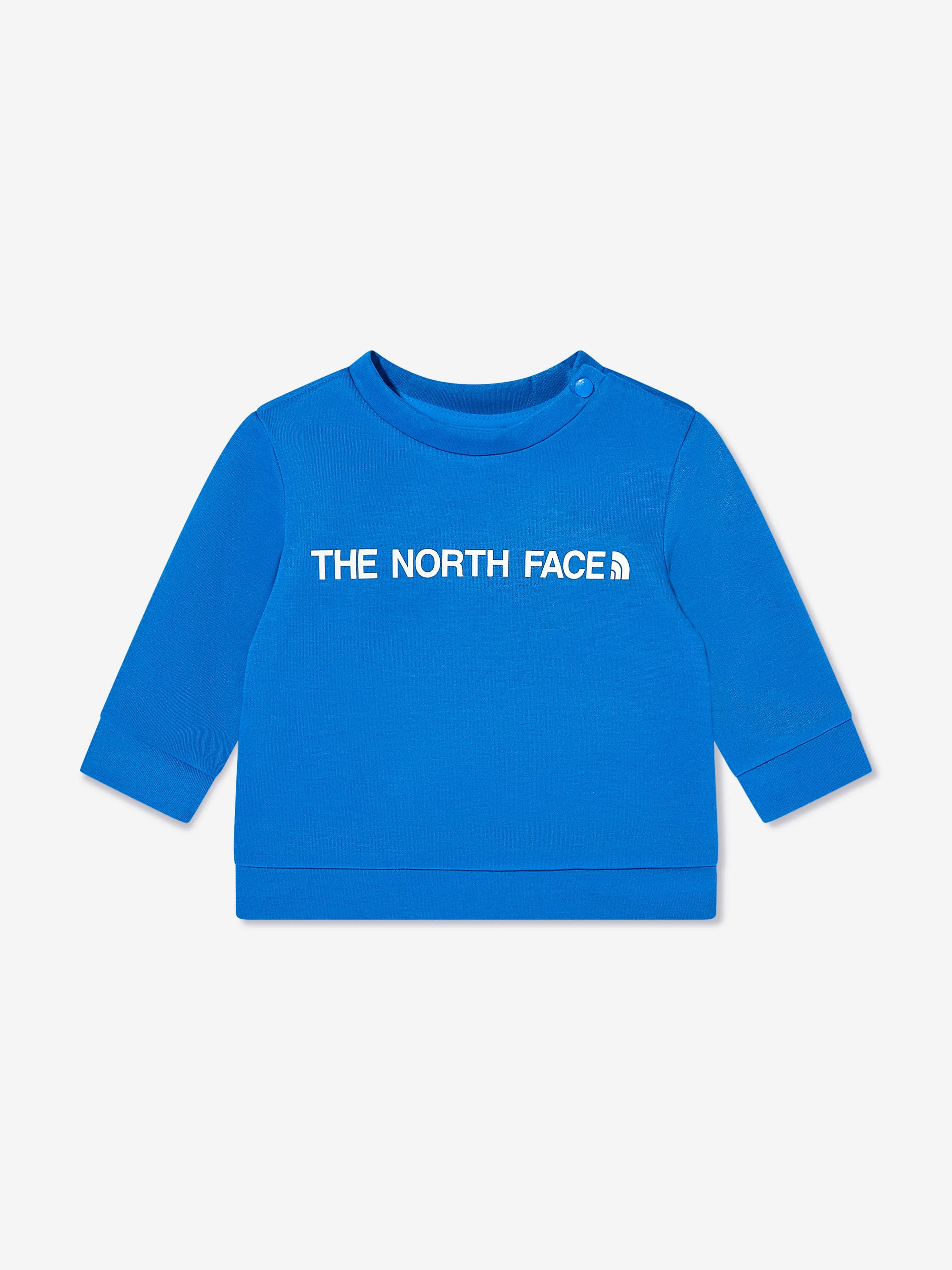 Survêtement bébé avec logo en bleu