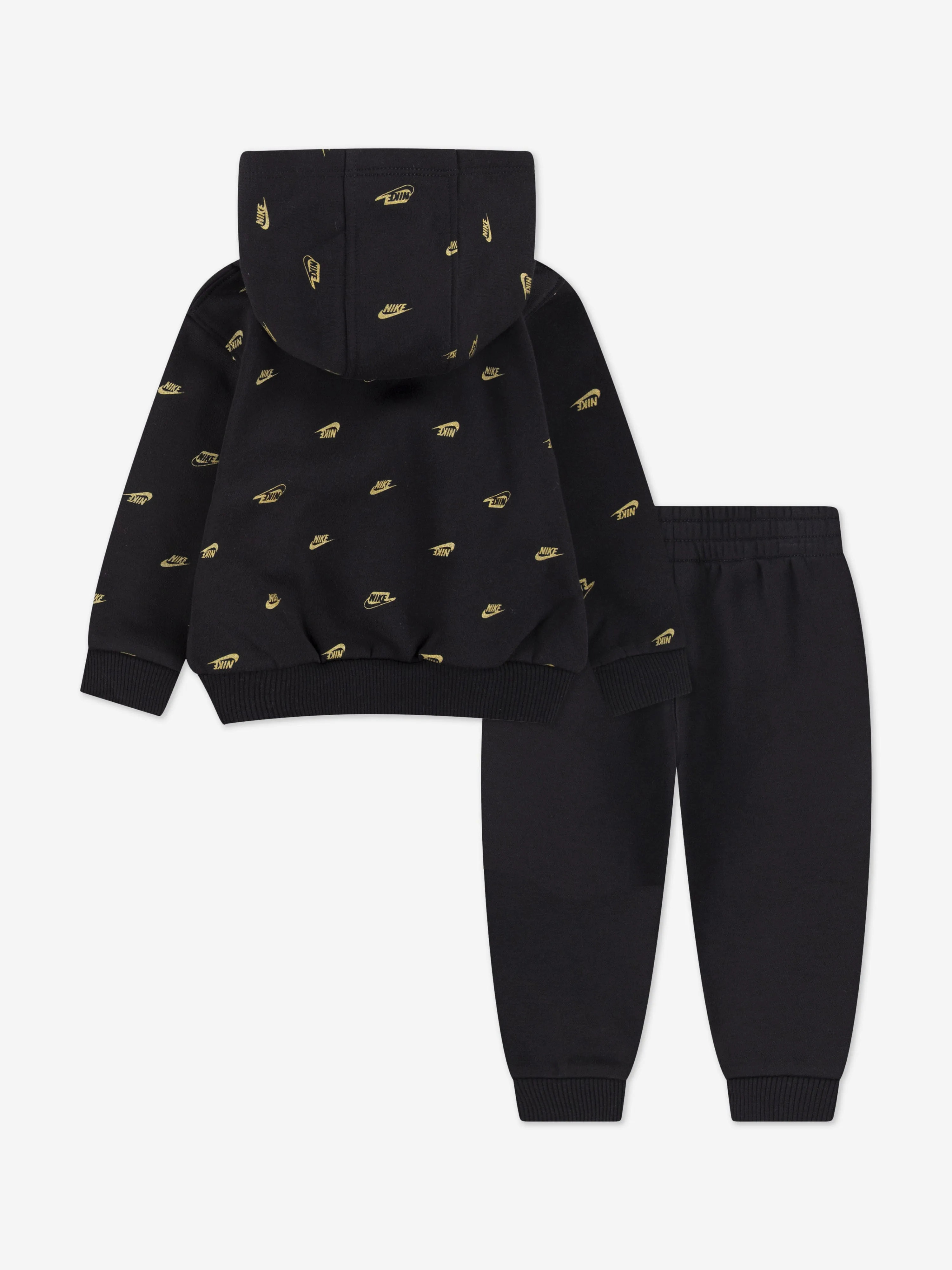 Combinaison en polaire AOP NSW pour bébé en noir