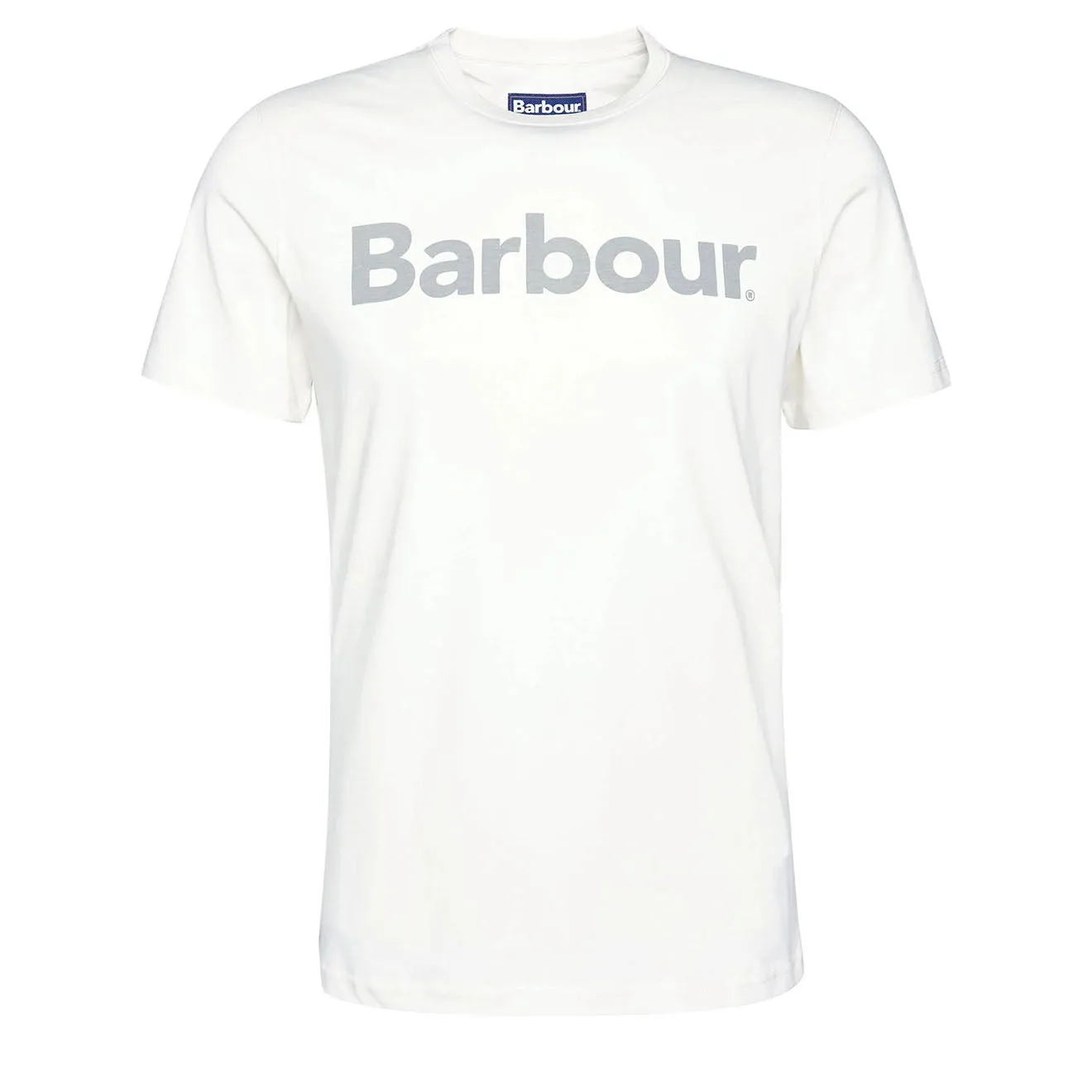 T-Shirt Logo Barbour Écru