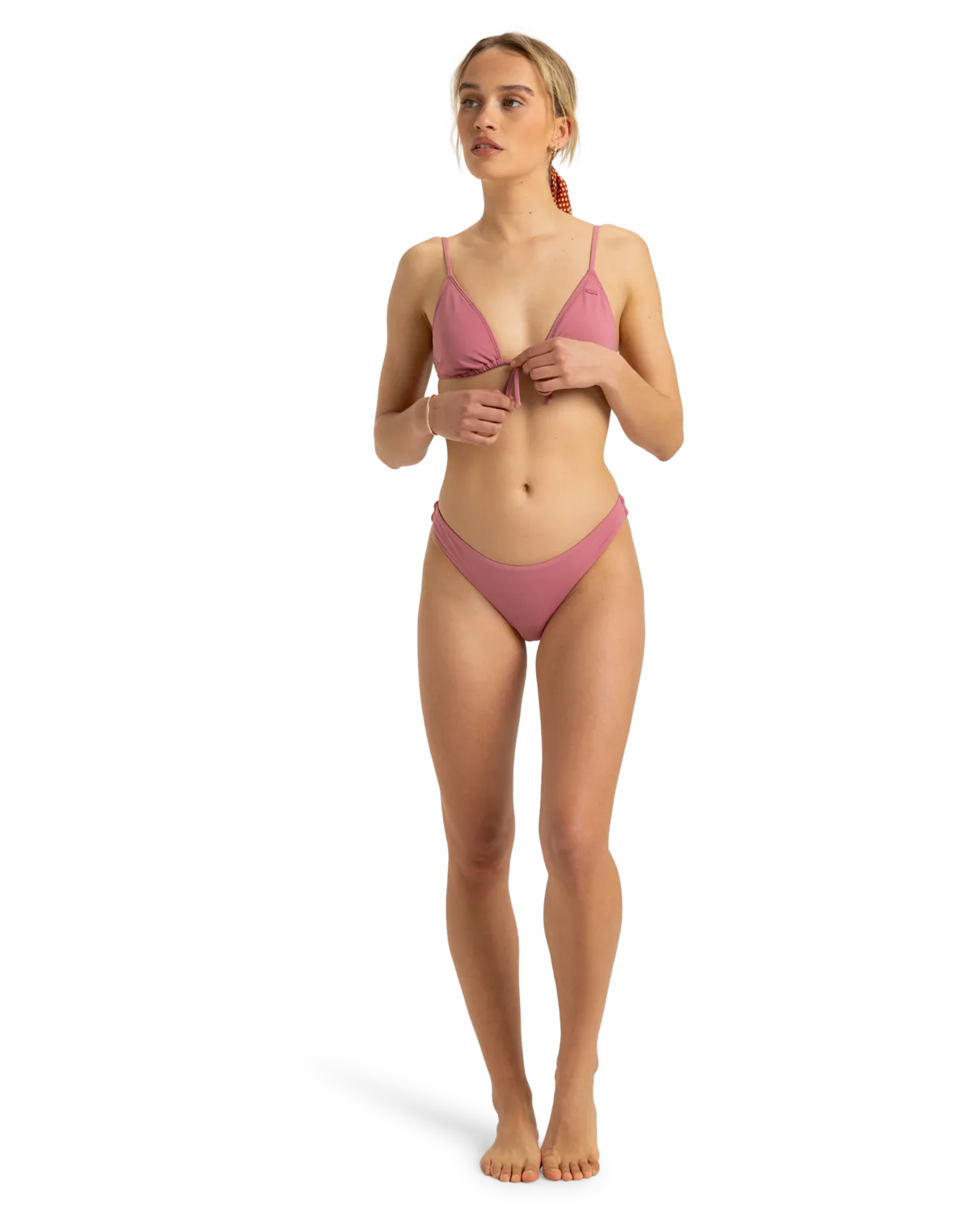 Bas de bikini tanga classiques plage en Heather Rose