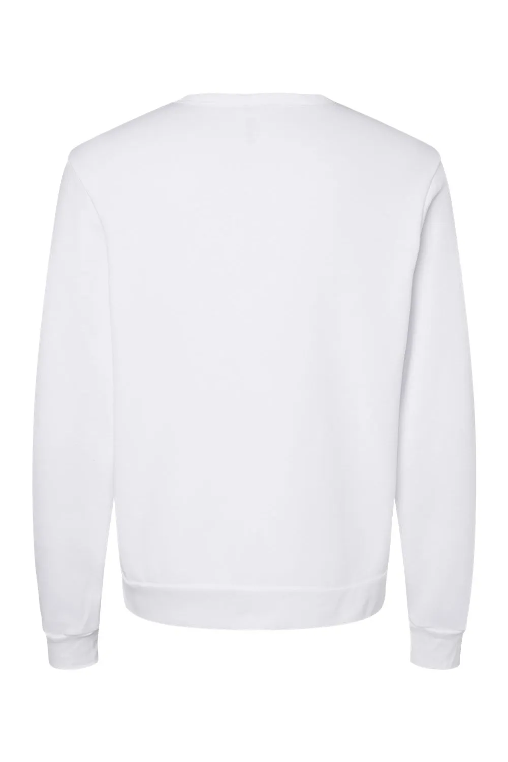 Bella   Canvas Sweat-shirt à col rond classique pour homme - Blanc