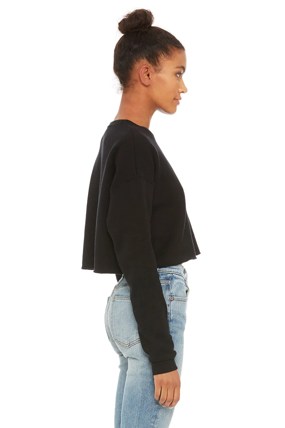 Bella   Canvas Sweat-shirt à capuche en polaire femme - Noir