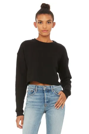Bella   Canvas Sweat-shirt à capuche en polaire femme - Noir