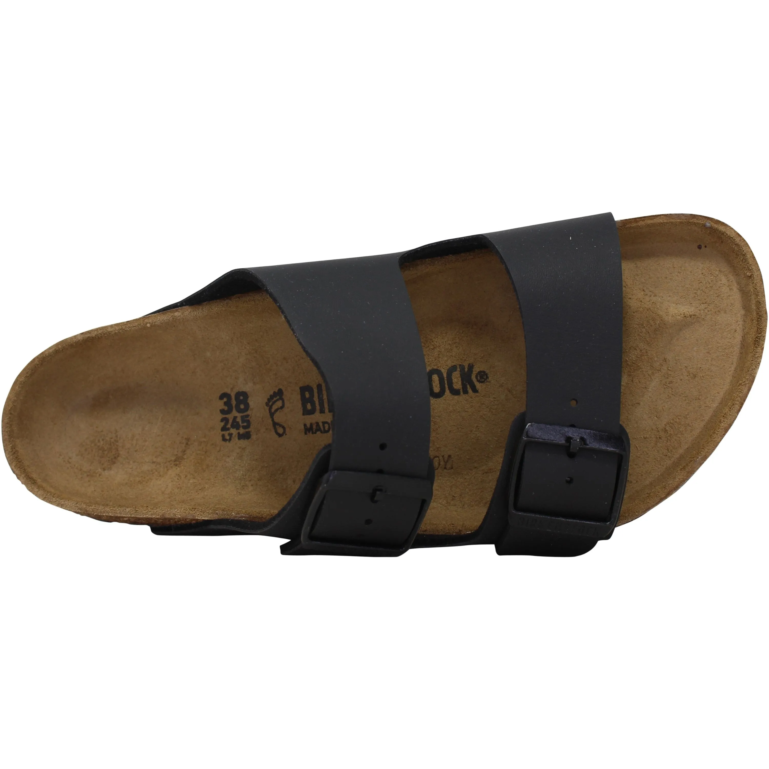 Birkenstock Arizona BS Noir/Marron 51791 Femme