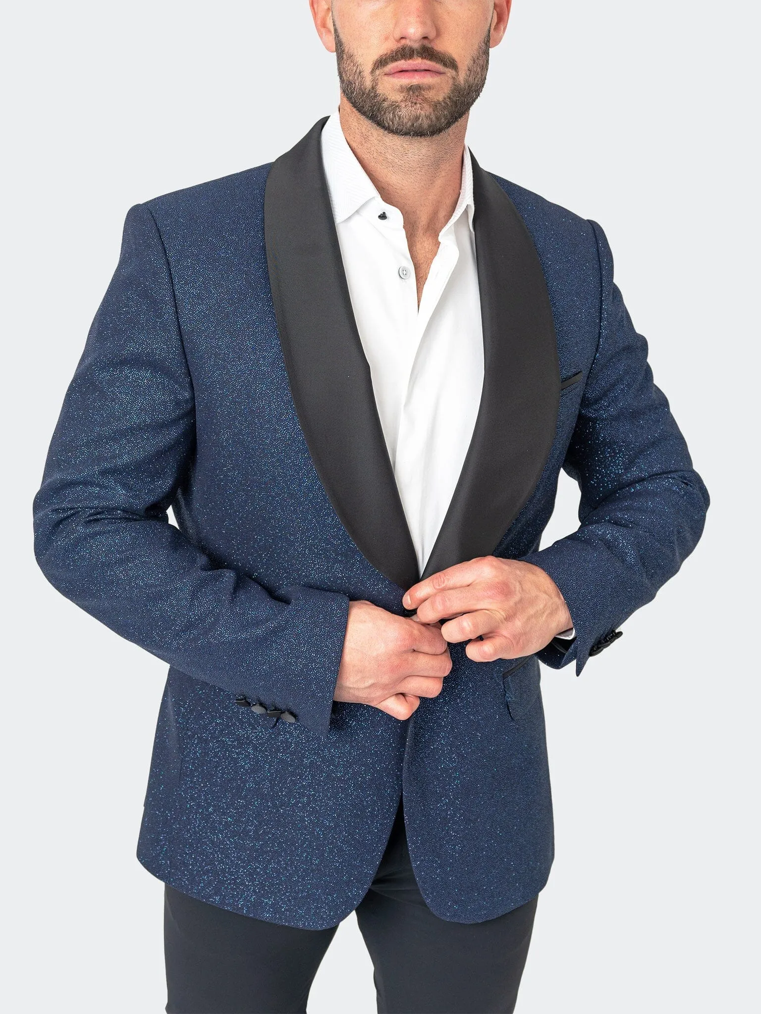 Châle Cérémonial Blazer Bleu