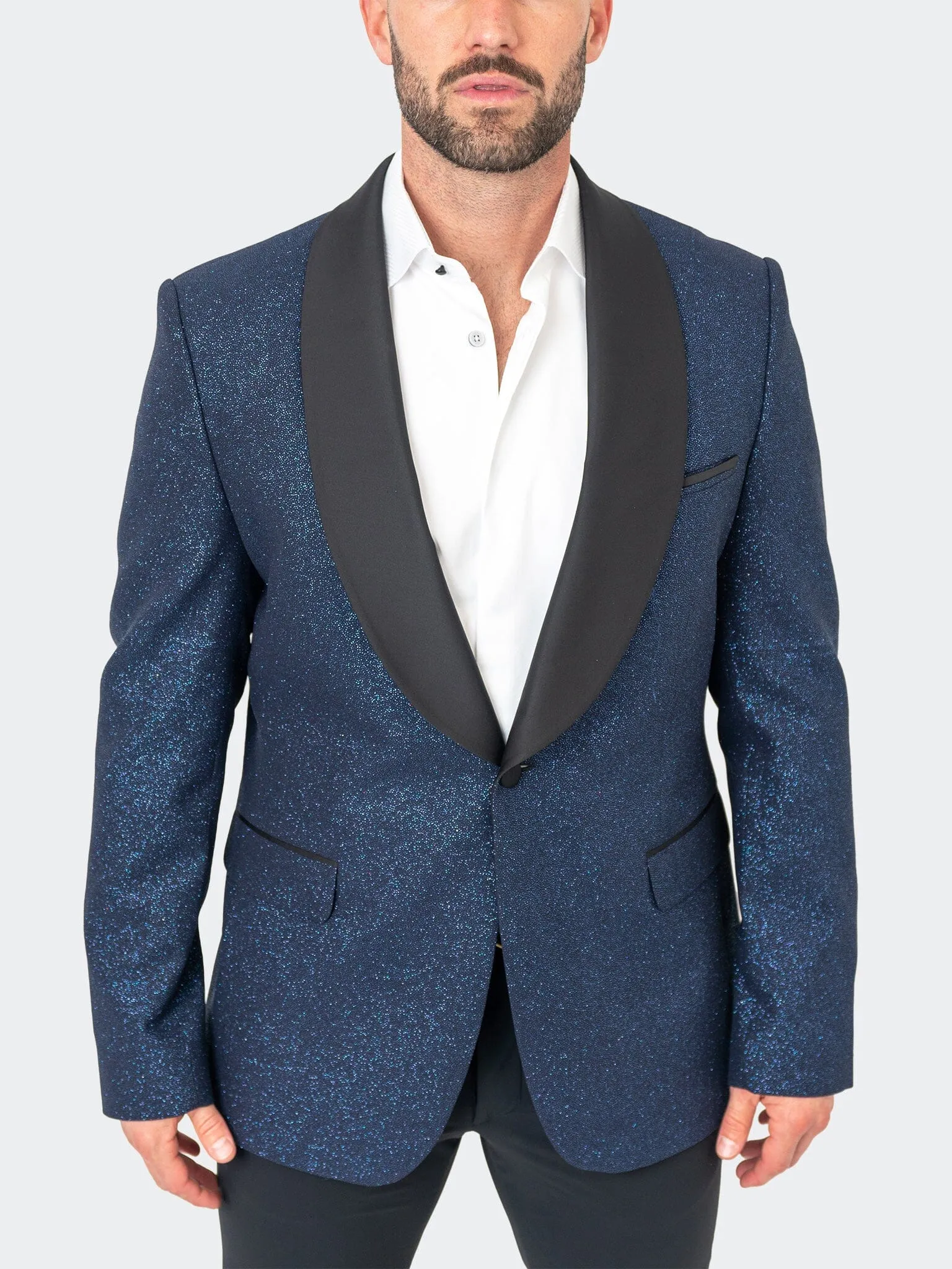 Châle Cérémonial Blazer Bleu